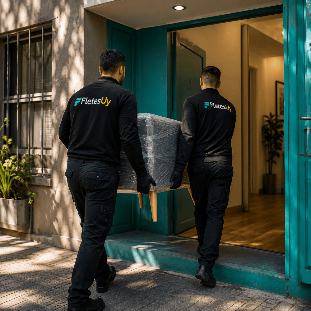 Mudanza común de FletesUY en Montevideo
